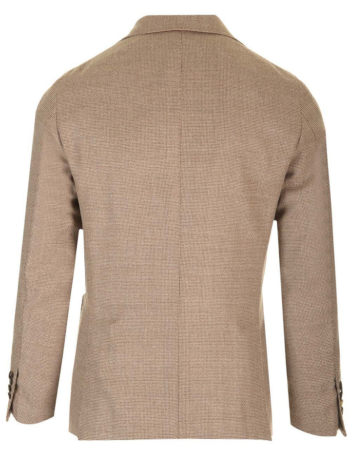 Al Duca D'Aosta Basketweave Stich Jacket Jackets - Beige | 7d11c4bd9ec8c34a3b3eb59ed1781b97f49216fa