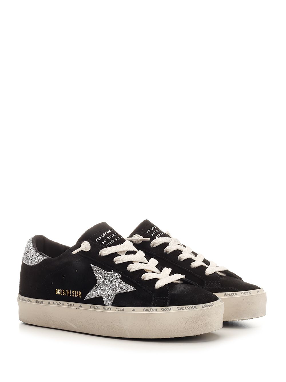 Golden Goose Deluxe Brand Hi Star Sneakers - Black | bdd98b030b78ac07ad639179c87360aa0968e77b