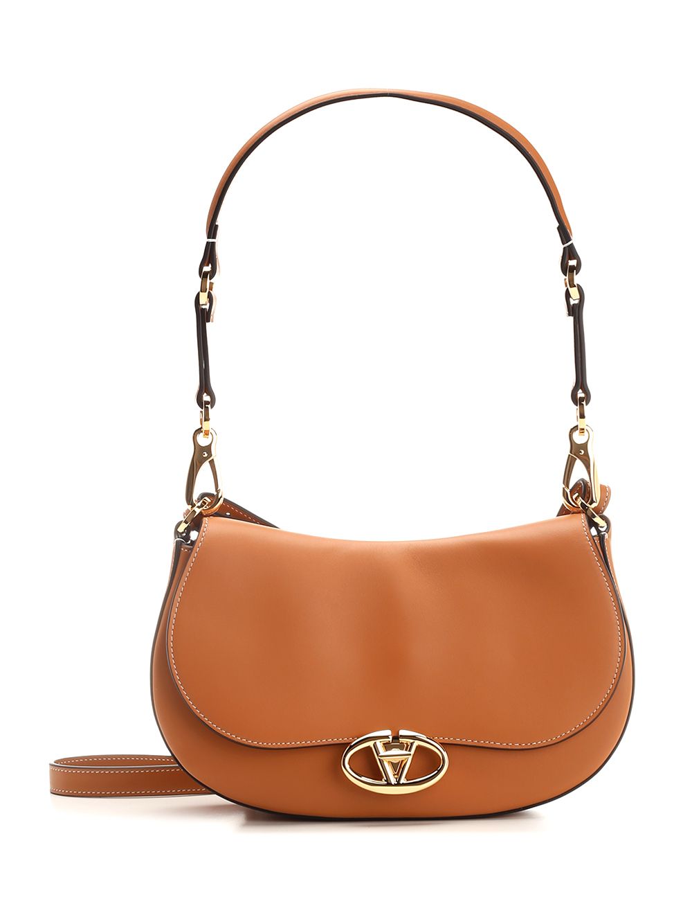 Valentino Garavani Ohval Shoulder Bags - Beige | 22d2f9c913a955d970f2abadfb09bd5201d2791f