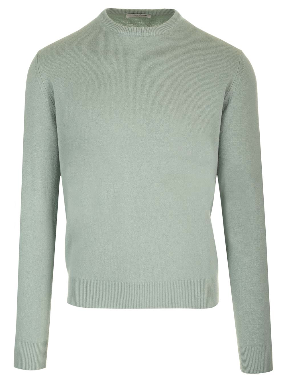 Al Duca D'Aosta Wool And Silk Crew Neck Sweater Knitwear - Green | 68bd469ca716c37459d173caa2bbc9114b622e14