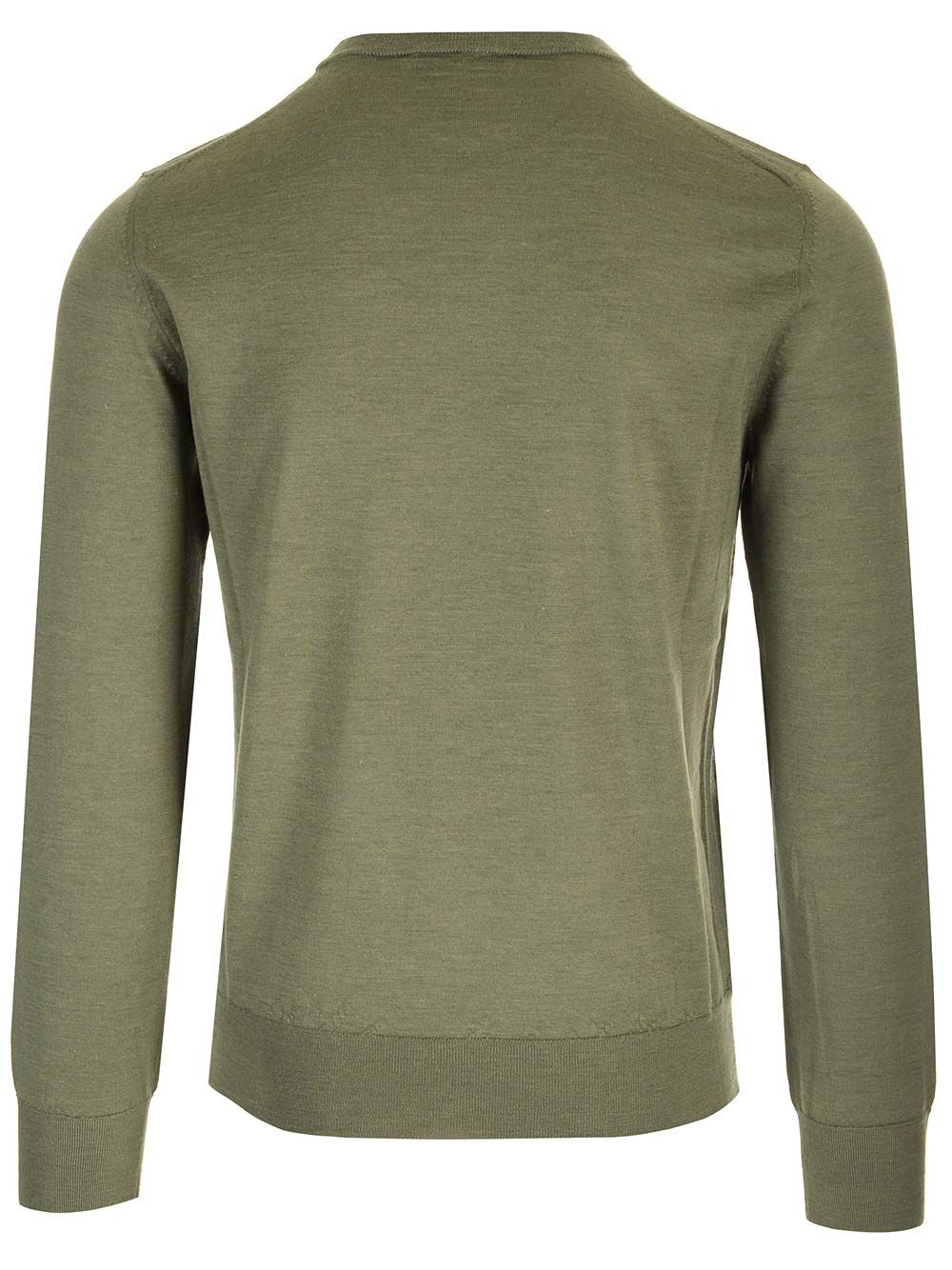Al Duca D'Aosta Crewneck Sweater Knitwear - Green | 47cd06152be06f6ad4675b6bd6467bc34dd99924