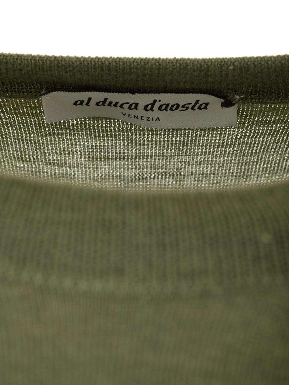 Al Duca D'Aosta Crewneck Sweater Knitwear - Green | aa617bd5ad106e854e40076a6acbdb6200ebc5d7