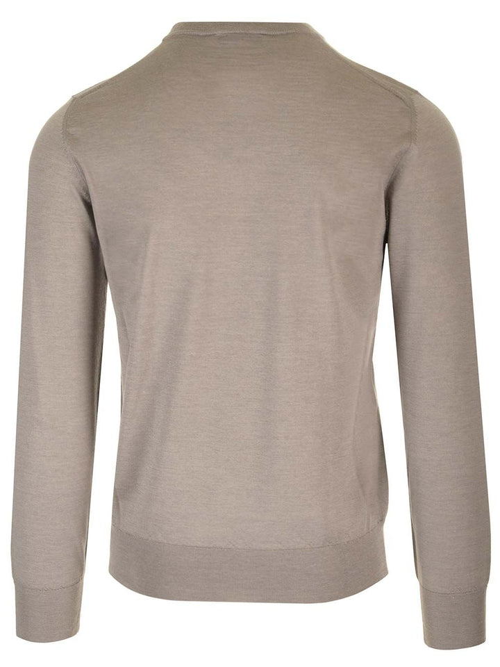 Al Duca D'Aosta Crewneck Sweater Knitwear - Grey | 93c821ad53b1407da5075a9a205c4b9584695dee