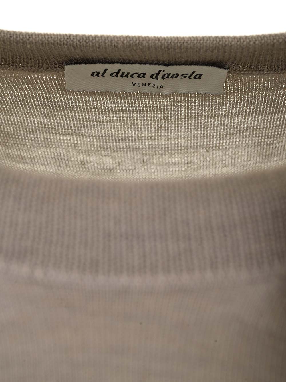 Al Duca D'Aosta Crewneck Sweater Knitwear - Grey | 8bf5a27f381abdddb9ff8947fb3097de06ccade0