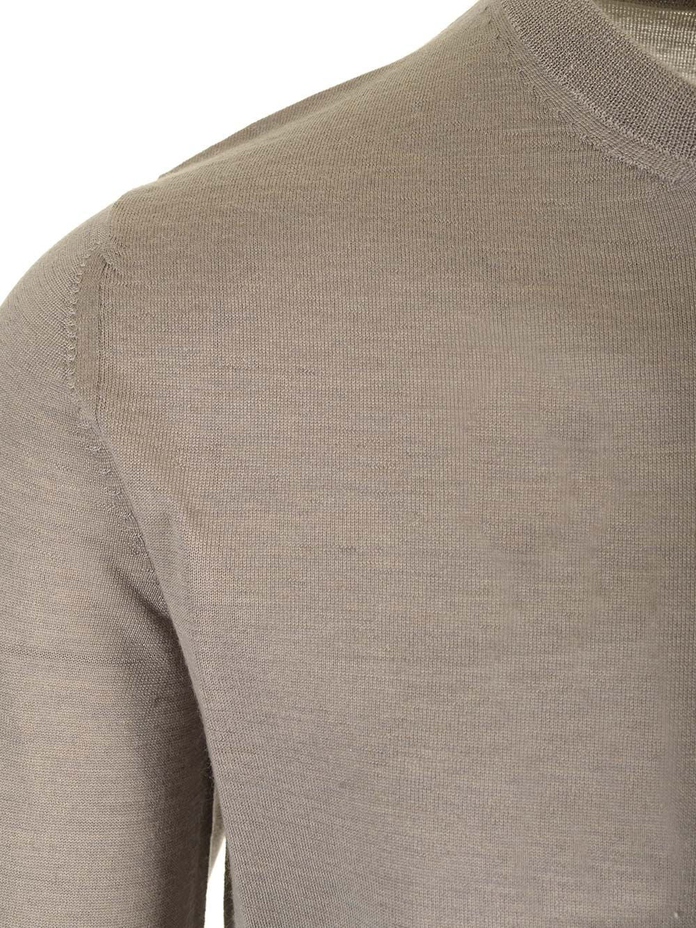 Al Duca D'Aosta Crewneck Sweater Knitwear - Grey | e1de785a2754e7b5e810f126fd3591e6fb71eb00