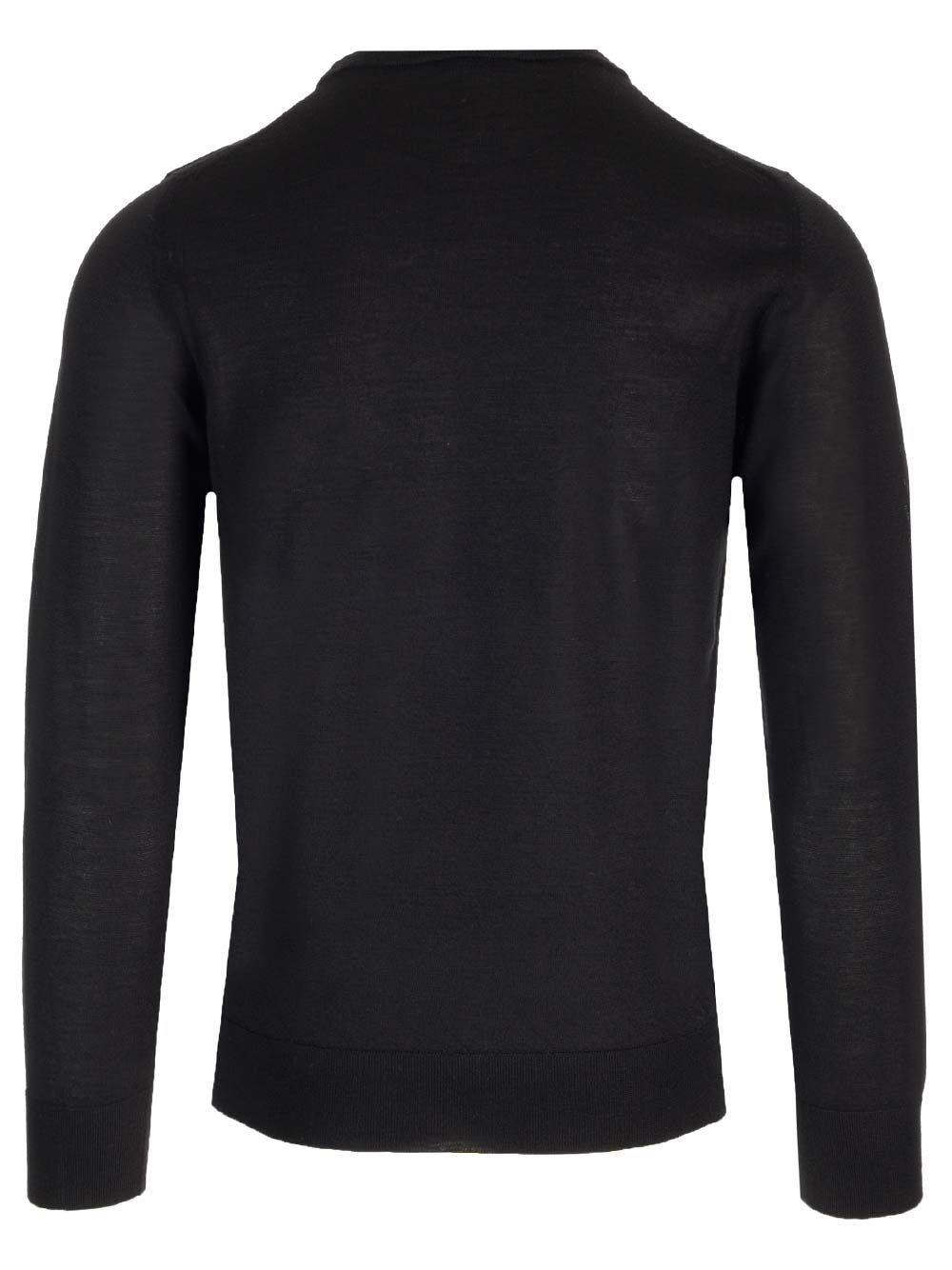 Al Duca D'Aosta Crewneck Sweater Knitwear - Black | 7b11c3d774921154f6f9544d79323a01b61346c0