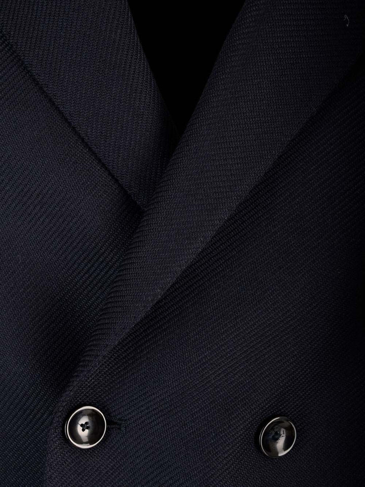Al Duca D'Aosta Double-Breasted Wool Jacket Jackets - Blue | 7307f1da171a8f90f42c99e556f717a4d6c8986d