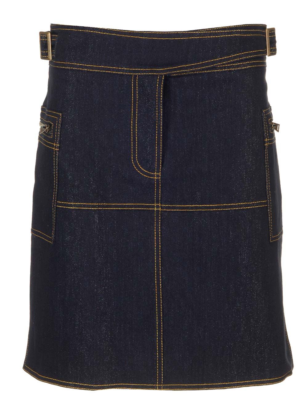 Etro Stretch Denim Skirt Skirts - Blue | f1da626f324eb1b6a77c5d6f446d2d372e2f187d