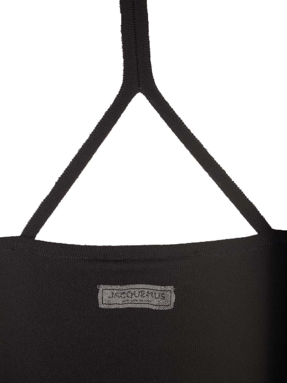 Jacquemus La Robe Maille Nodo Dresses - Black | 4aad4bd423f4f2e236eca7c5cb4dd6bb25fef0c6