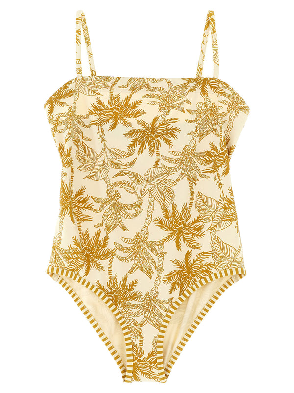 Tropical Beachwear Beige