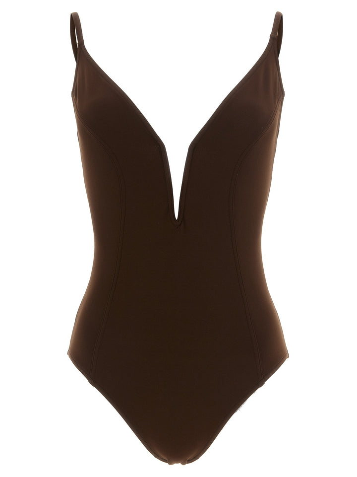 Eres Galbe Beachwear - Brown | 0907b4eff631acd92cd454326594cf2151fcf266