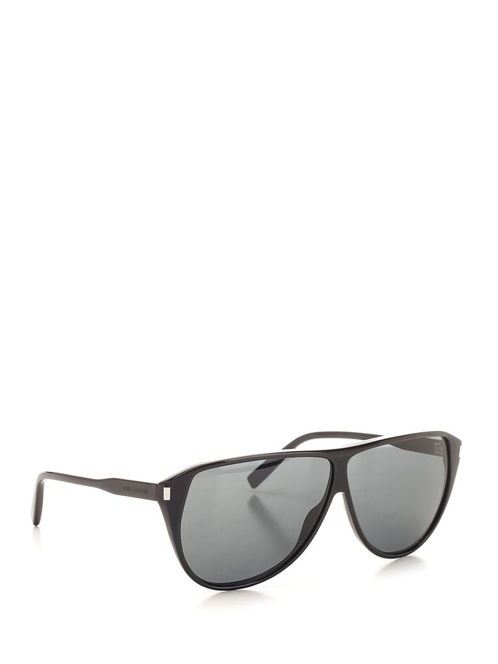 Saint Laurent Gaspar Glasses - Black | e4734709f610220ebbf00e4b8c532c1209f709bf