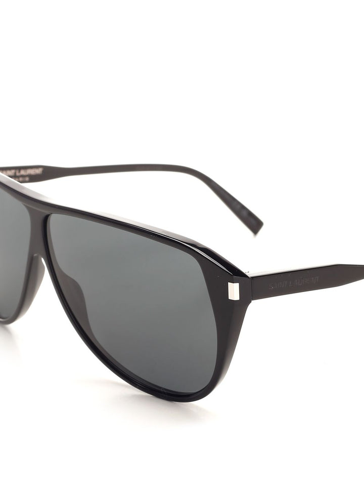 Saint Laurent Gaspar Glasses - Black | f654e33f361bb022b110ac9e992e33b7af4e9196