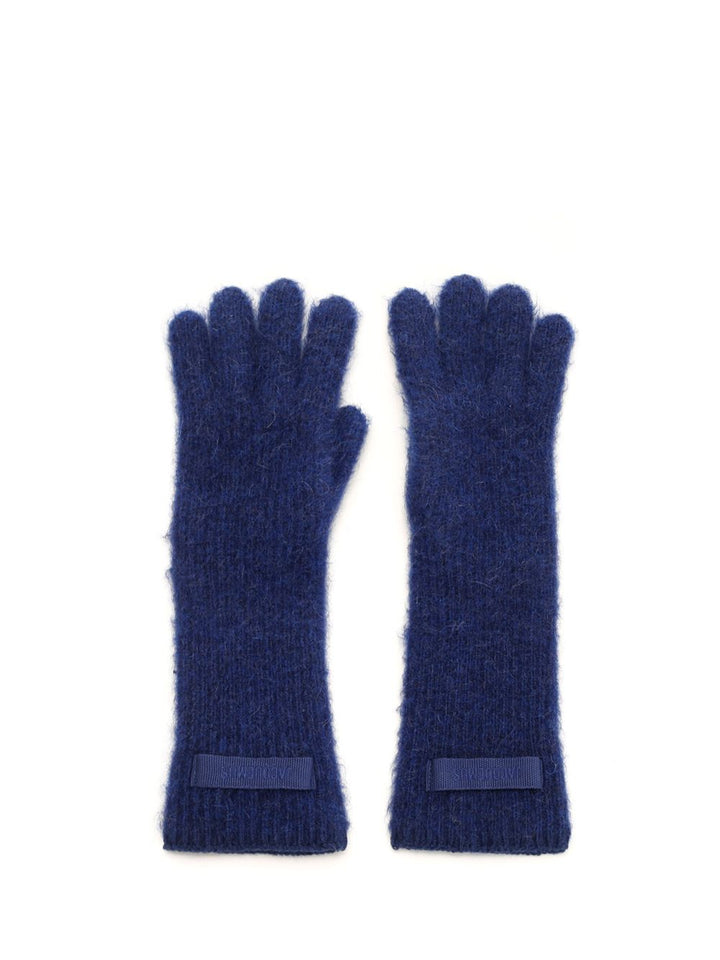 Jacquemus Wool Gloves - Blue | 8dcfe83695deab004c8902f2bbf5ba4d984e8e45