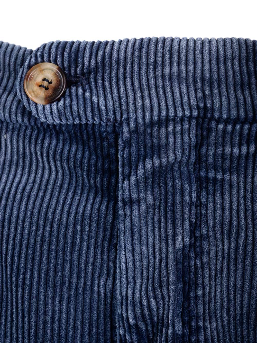 Brunello Cucinelli Blue Corduroy Trousers - Blue | e90c5af32c46fea0aad571972e2f40cb206e2a08