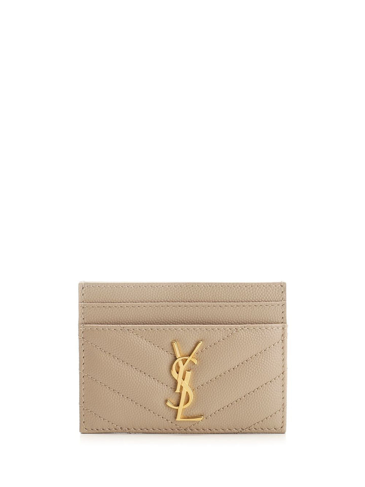 Saint Laurent Monogram Card Case Small leather goods - Black | 36566fb88d54b44ece75fb5a73f648c65df9b177