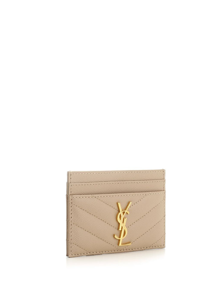 Saint Laurent Monogram Card Case Small leather goods - Black | cb1c25937470126e94653358f7965a2dcba20892