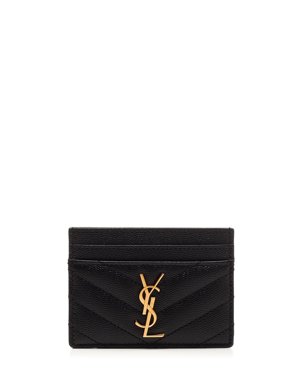 Saint Laurent Monogram Card Case Small leather goods - Black | ceae17f6f814c23329c71fce03418e7732d39035