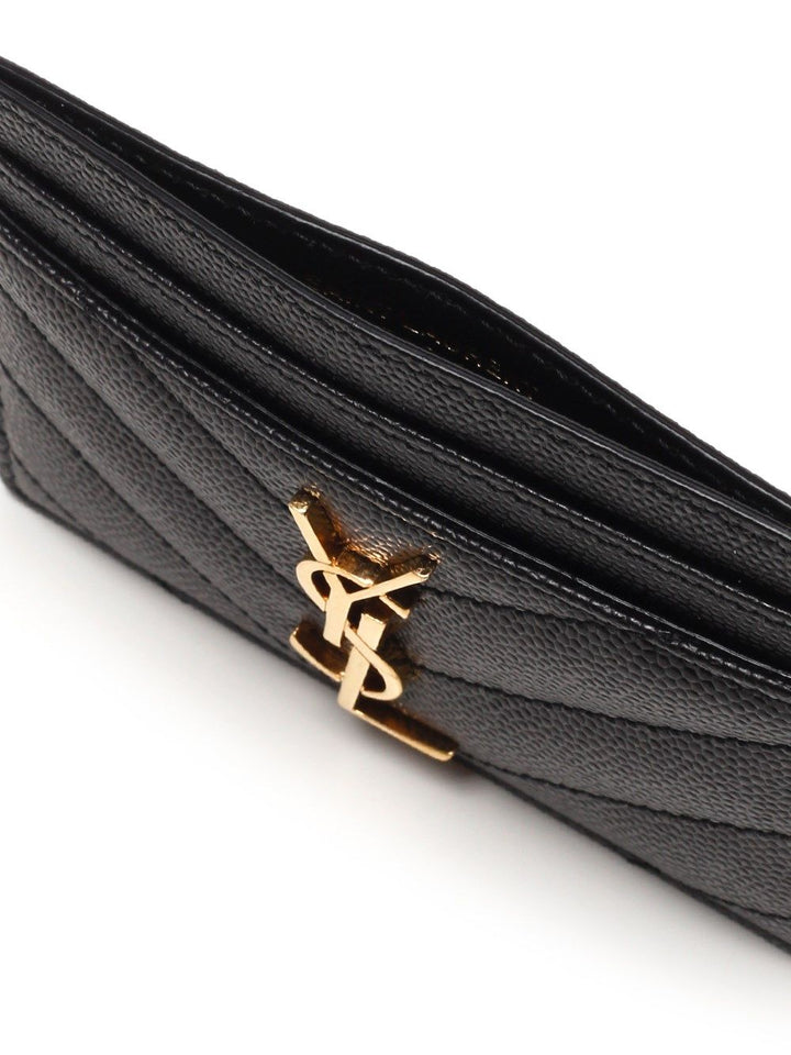 Saint Laurent Monogram Card Case Small leather goods - Black | 6bafbe976479d7302165ba43c3fc79dc09408521
