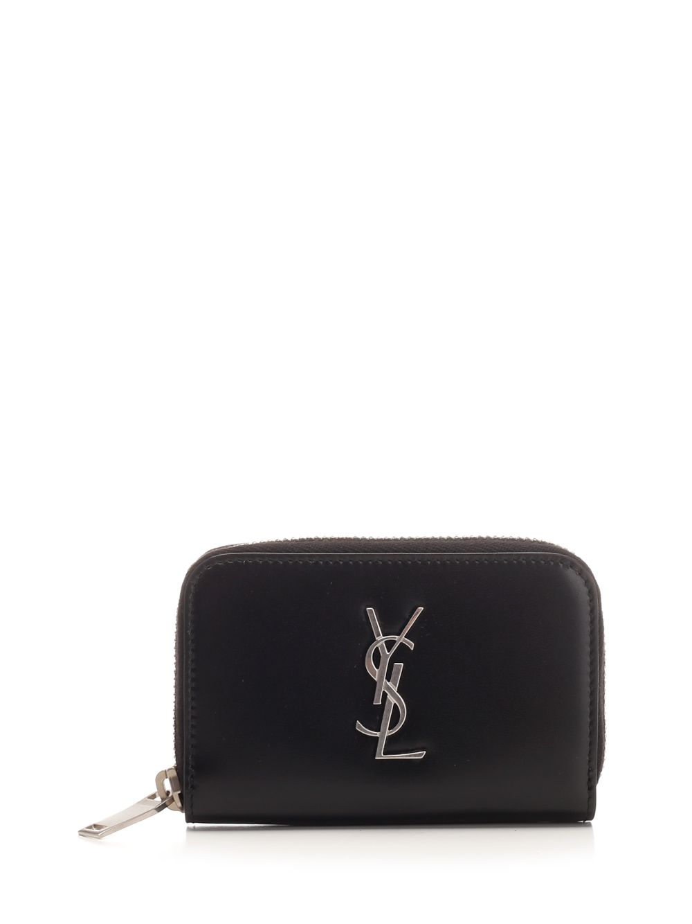 Saint Laurent Zip Around Wallet  Monogram Wallets - Black | 1fa85c541049419a4edd11420455ba6994f9d0af