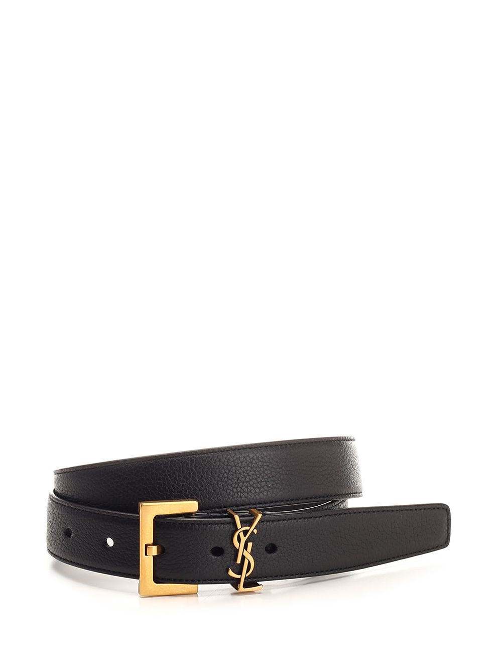 Saint Laurent Cassandre Belts - Black | 5821bf3f50e8dd5941a7776a68bcf1dcd9471394
