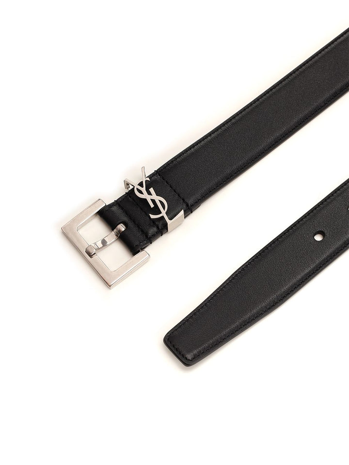 Saint Laurent Ysl Belts - Black | e8ae436d857a308a072de5eae3f1c3b6a10d3402