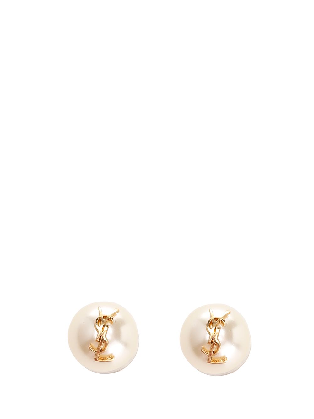 Saint Laurent Pearl Earrings Jewelry - White | 6632fff9d6da98a989316feae9f06b7da17eab65