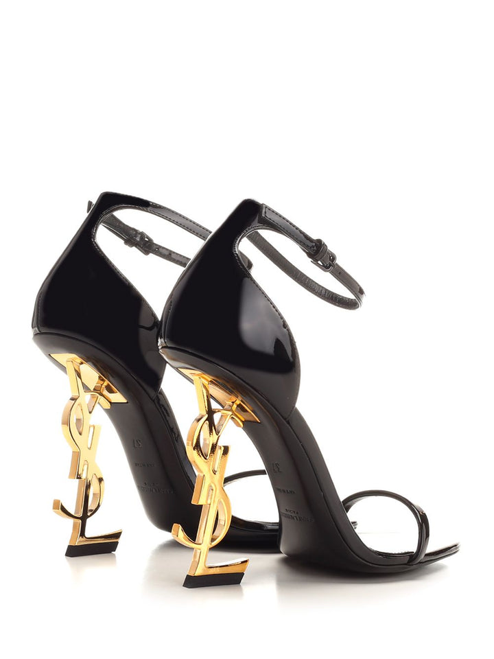 Saint Laurent Opyum Sandals - Black | 58c953376efba288203391d8d2145f3f36456adc