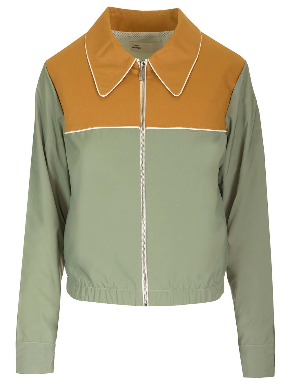 Tory Burch Reflective Nylon Jacket Jackets - Green | a73bb90298def272a18d9b4853f5543868d06d0e