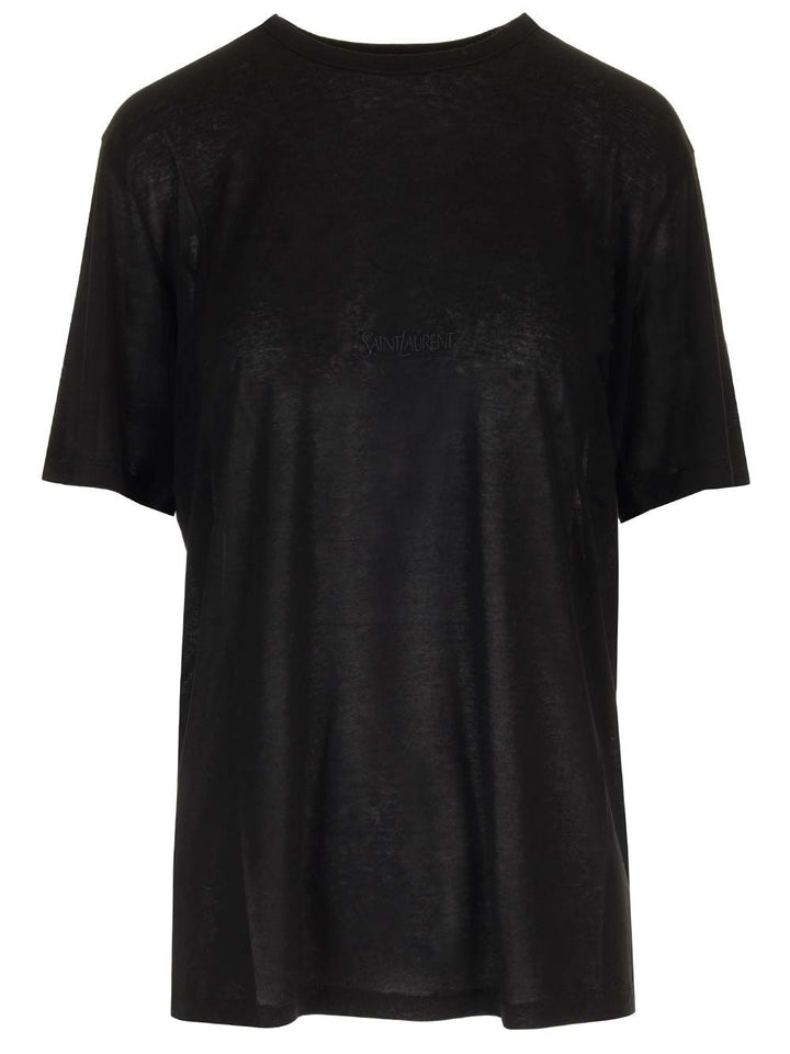 Saint Laurent Saint Laurent T-Shirt - Black | 7d3b18a6c7992ad887deebc7c1a7d8dfeb773a23