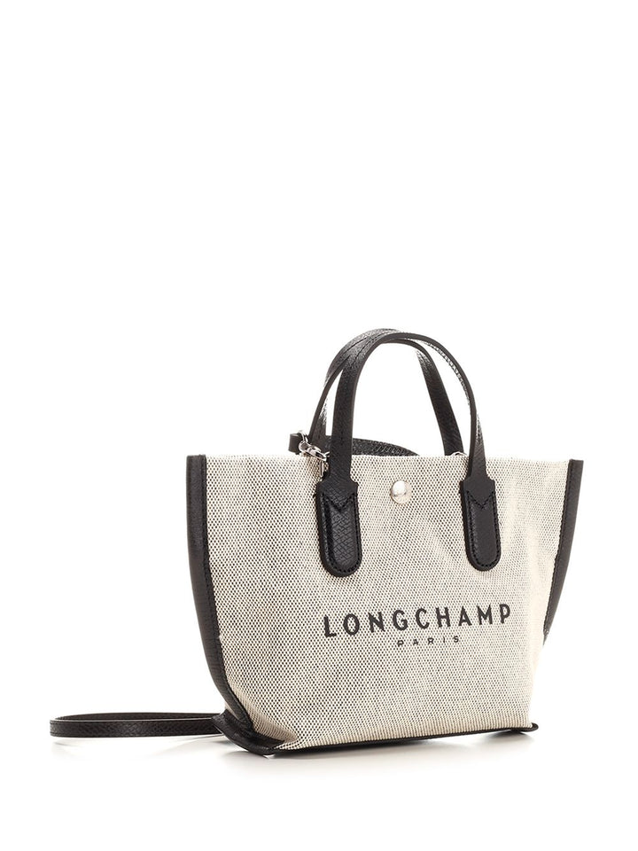 Longchamp Paris Essential Toile - Sac À Main Xs Shoulder Bags - White | 6e2762228d76c0d59ccd43eec8e3354905ea835b
