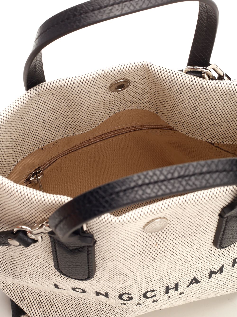 Longchamp Paris Essential Toile - Sac À Main Xs Shoulder Bags - White | 28bed099232e89ecc32b8142592a5ee432c562ab