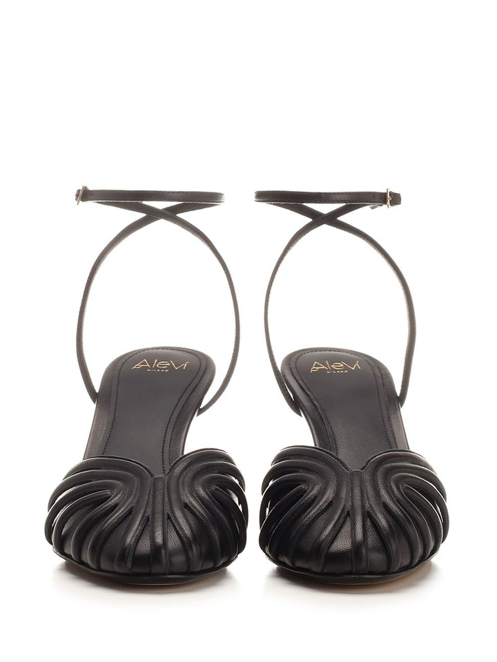 Alevi' Milano Thalia" Sandals - Black | 835f38045927966c62a4b01168193960153e28dc