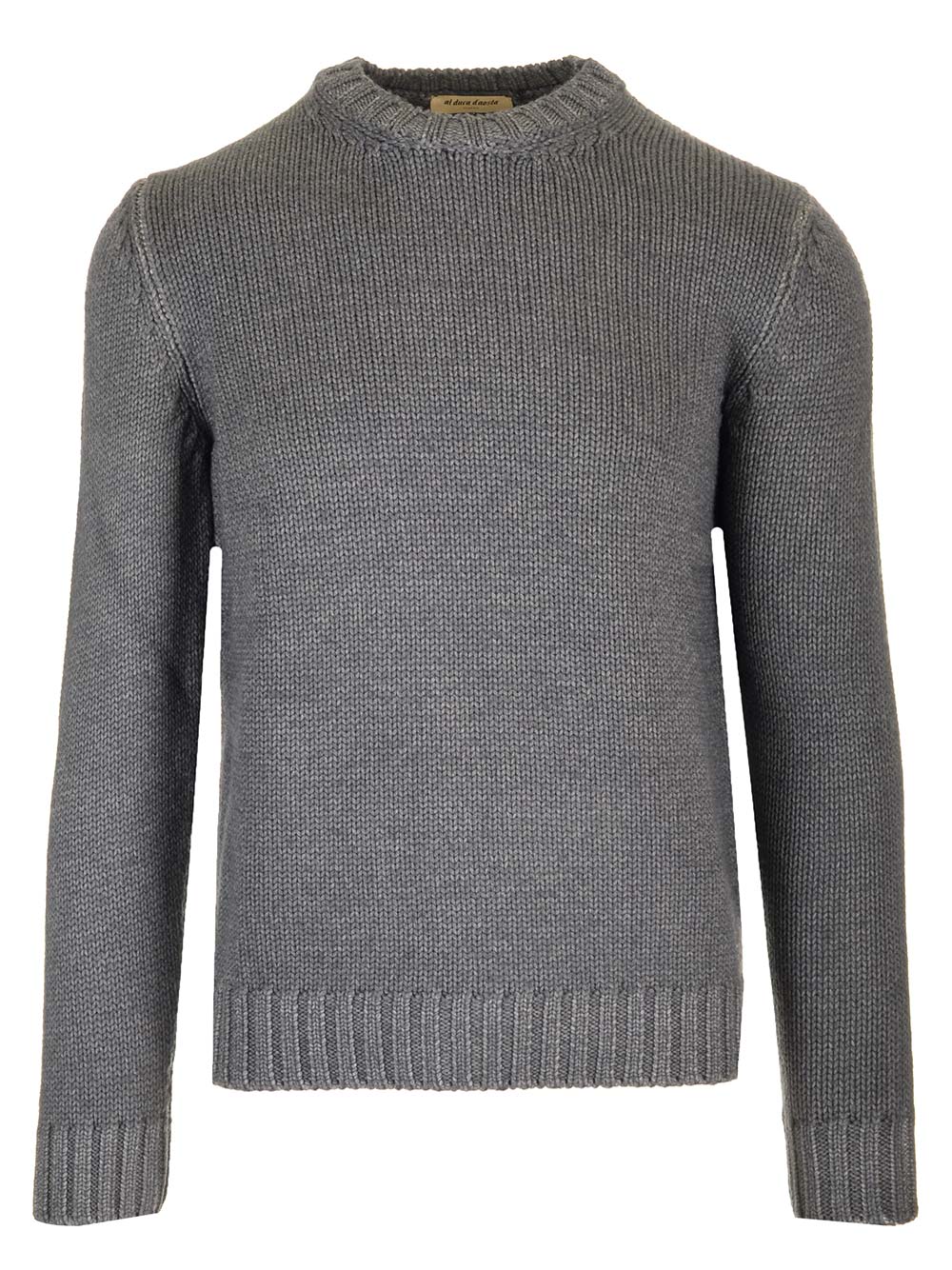 Al Duca D'Aosta 1902 Merino Wool Sweater Knitwear - Grey | cb5545999f74f930f40e88753298d34186772dc9