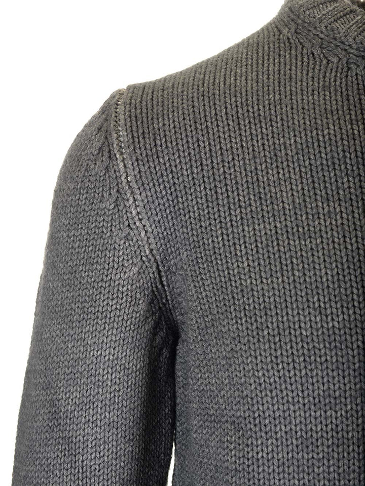 Al Duca D'Aosta 1902 Merino Wool Sweater Knitwear - Grey | e09619c094cf232675f90bb194b76d3e284fd479