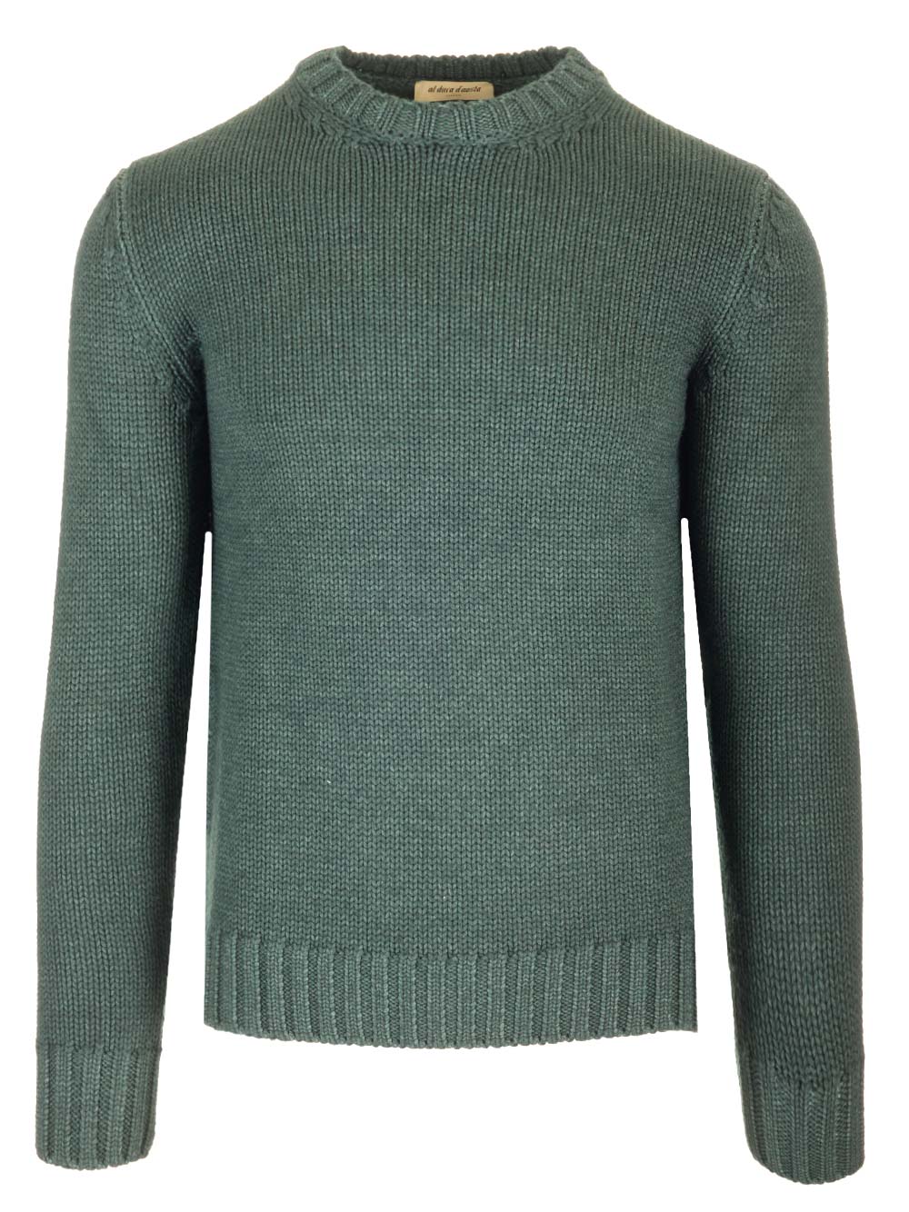 Al Duca D'Aosta 1902 Merino Wool Sweater Knitwear - Green | e5cb76b9710bb33a5ceac5f73417a081686de2e9
