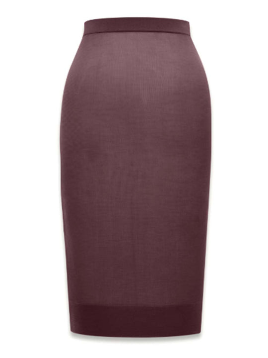 Pencil Skirt Skirts Bordeaux
