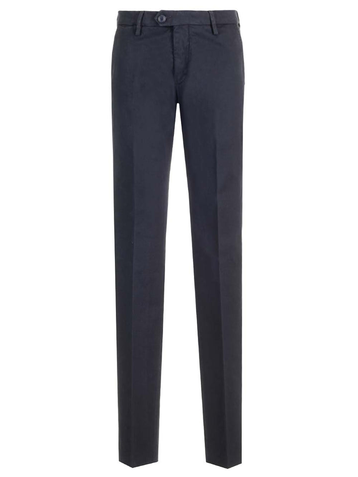 Al Duca D'Aosta 1902 Cotton Trousers - Blue | fe486cc6309a3e7a0411ccb66f46e170c36f857d