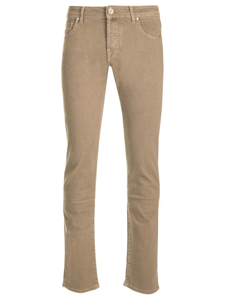 Jacob Cohen “Nick Slim” Trousers Jeans - Beige | 41c861f5fedb8d2c2a75e19f44f701418b885824