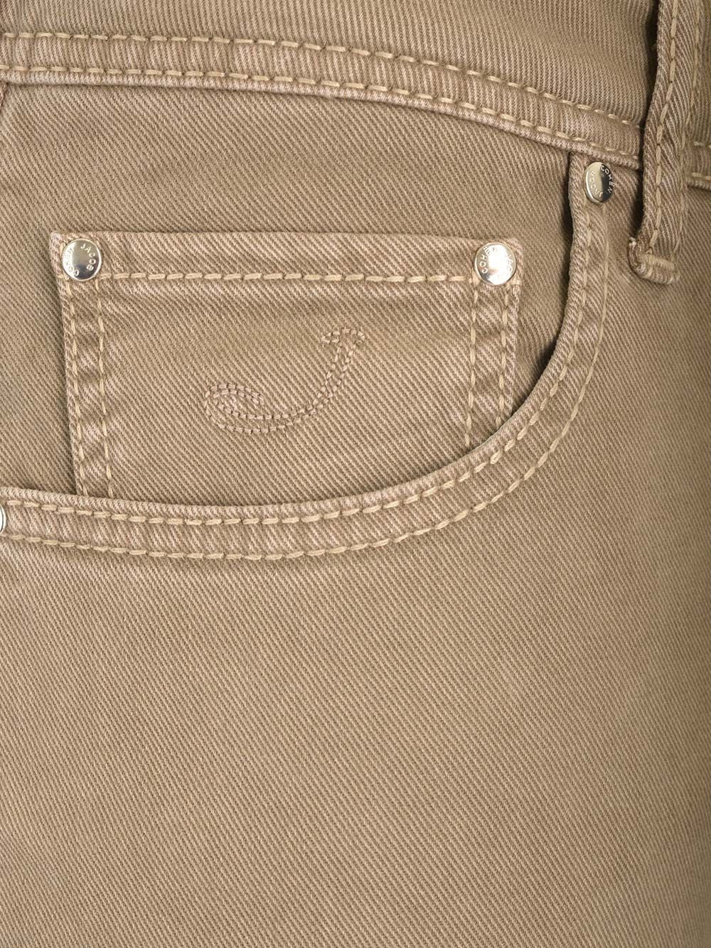 Jacob Cohen “Nick Slim” Trousers Jeans - Beige | 64a599f3c395da85f2c2fb6c126eda631ab56670