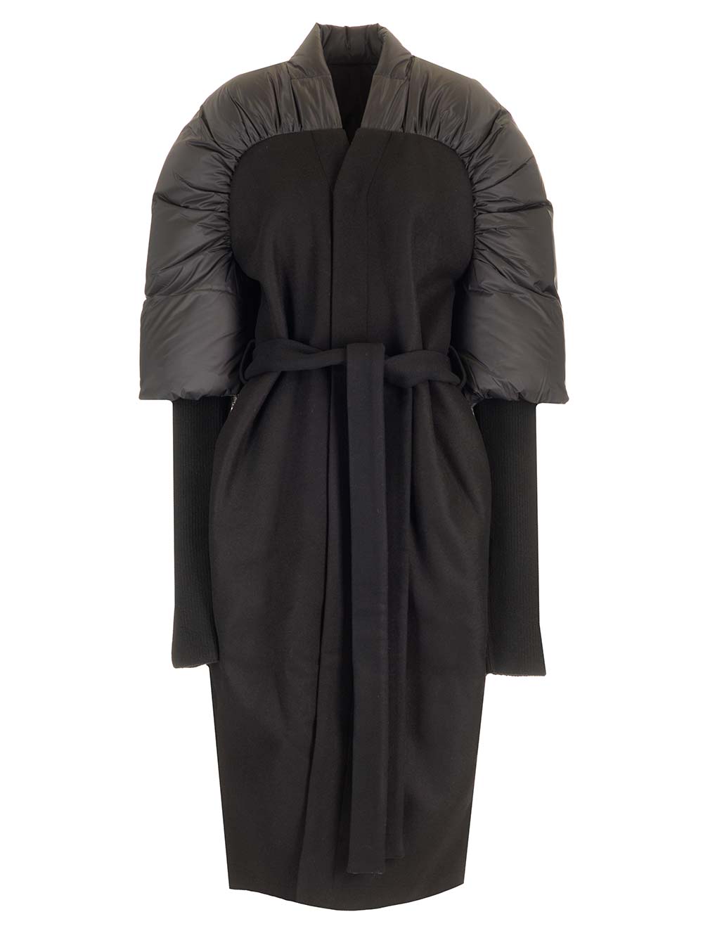 Rick Owens Duvetina Coats - Black | 1141a6b9164b6004b090326e08c2e14176a818d6