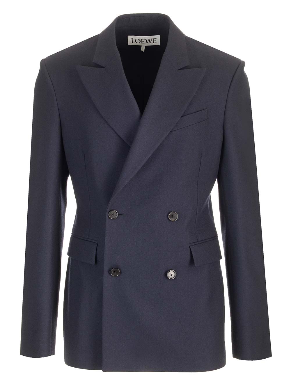 Loewe Double-Breasted  Jacket Jackets - Blue | d152b25bc387190405c07b489273cffae9cd4e76