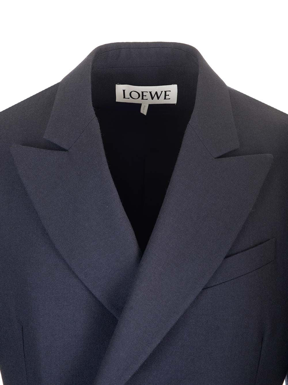 Loewe Double-Breasted  Jacket Jackets - Blue | a9b3d4f82c328314d2339f557784ce3cc24ae4a4
