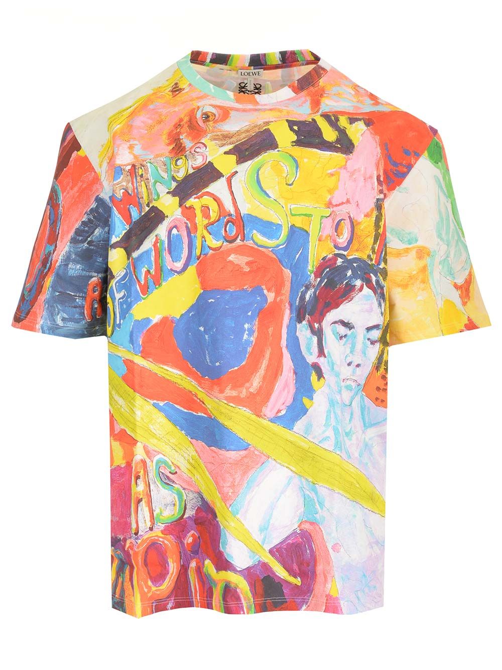 Loewe Multicolored T-Shirt Shirts - Multicolor | 76d807963a6d76d27feb3671bddacf266bd5df75