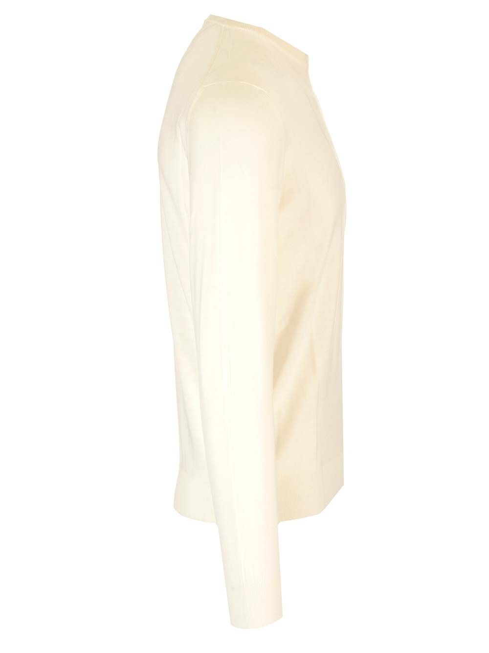 Mauro Ottaviani Crew Neck Sweater Knitwear - White | f0030723e3e2650a47dcc4bc0da0e15331c32568