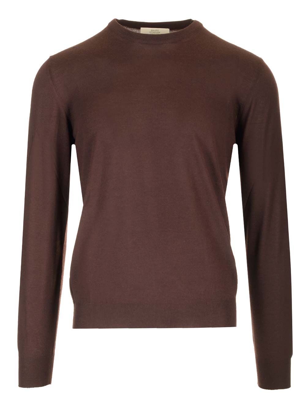 Mauro Ottaviani Crew Neck Sweater Knitwear - Brown | 9db82bc3171c8be81b7439616c28992f29c07add