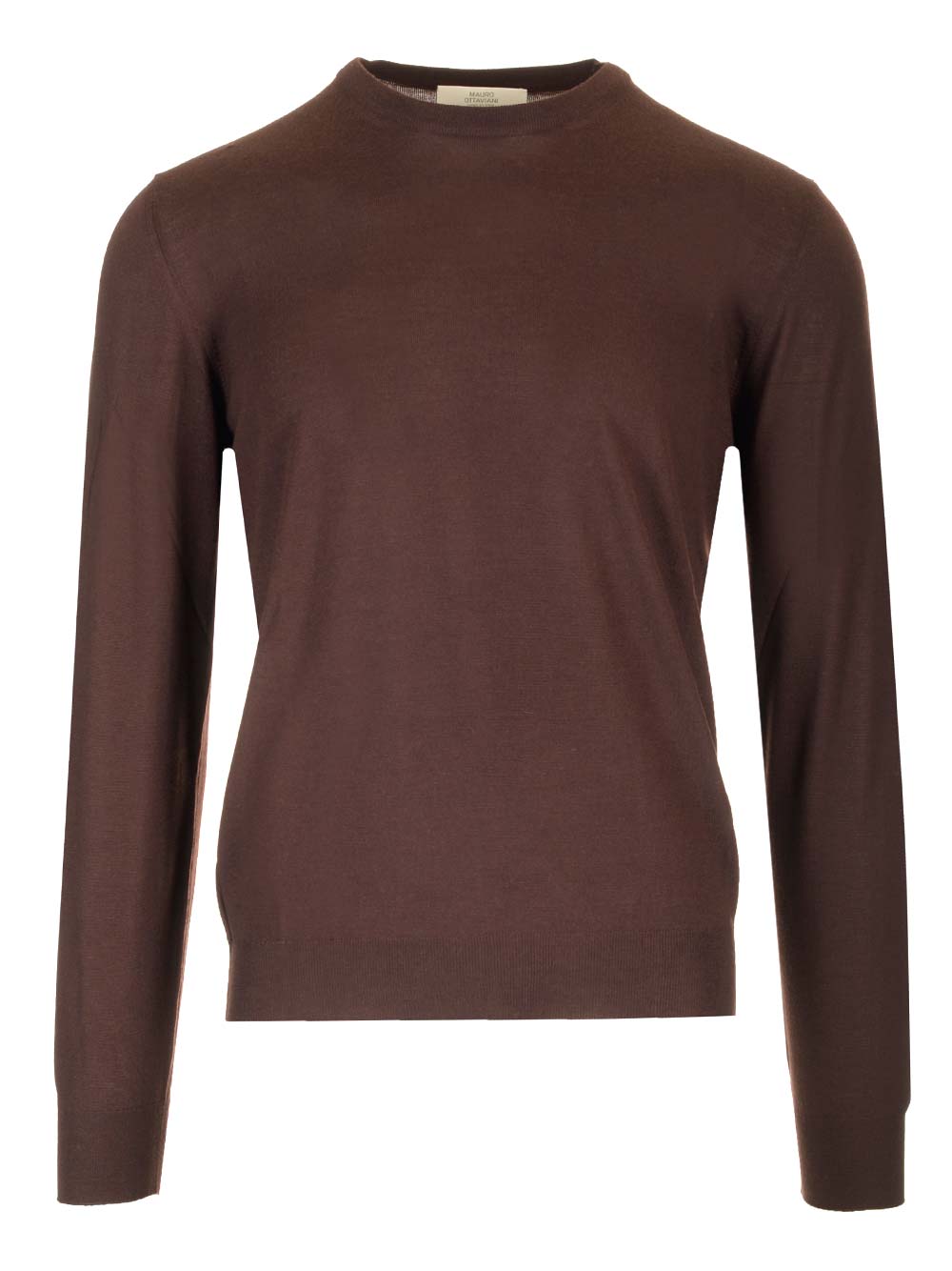 Mauro Ottaviani Crew Neck Sweater Knitwear - Brown | d63addc11dd0d2d574baa8063d8918f71334c8bd