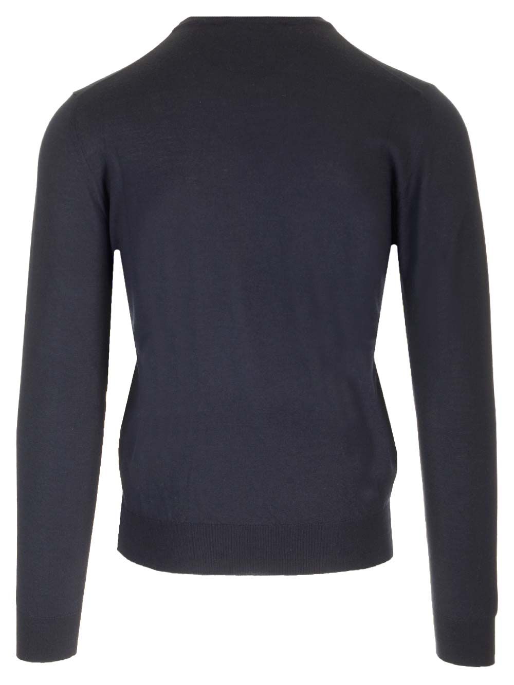 Mauro Ottaviani Crew Neck Sweater Knitwear - Blue | ca5b6c8e4e7940d7df181abe0a9578b021417141