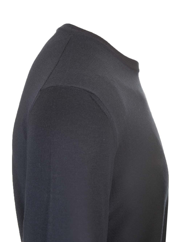 Mauro Ottaviani Crew Neck Sweater Knitwear - Blue | a83f7ec541385e9bf00580c88243e16bb31c9d19