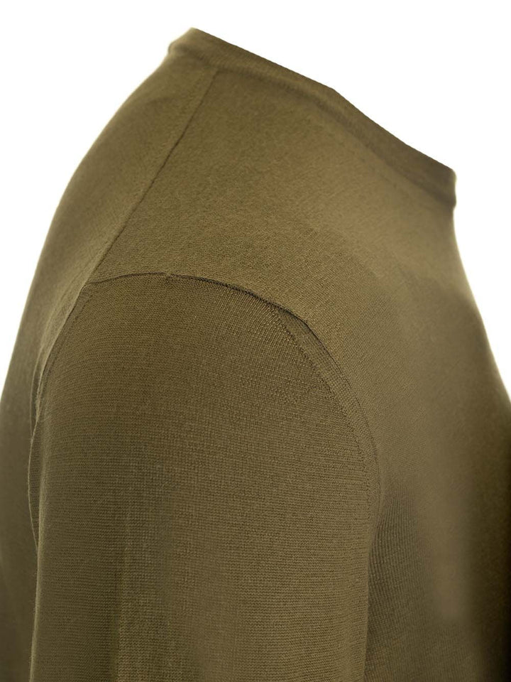 Mauro Ottaviani Crew Neck Sweater Knitwear - Green | e4bf7c0074e3eecd22dcf8fd764fcc6d7ac2d836